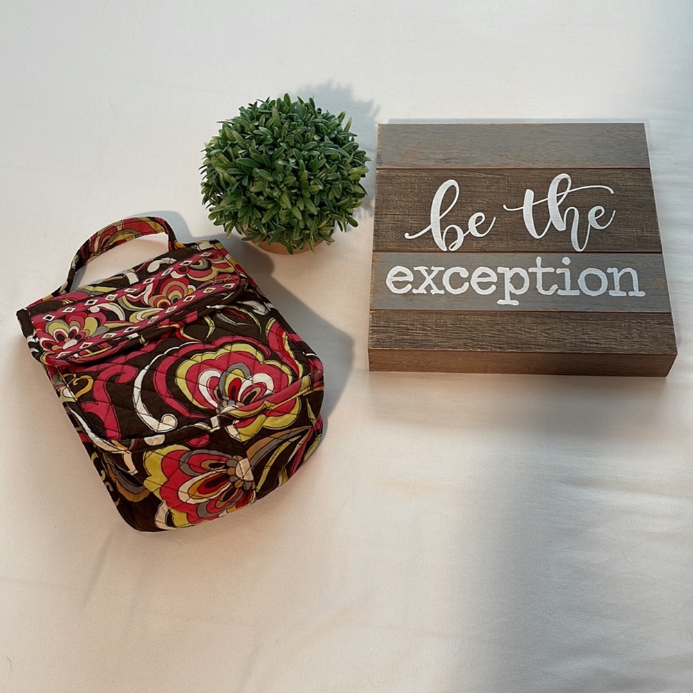 Vera Bradley Lunchbox Puccini EUC